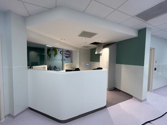 Healthcare facility exterior